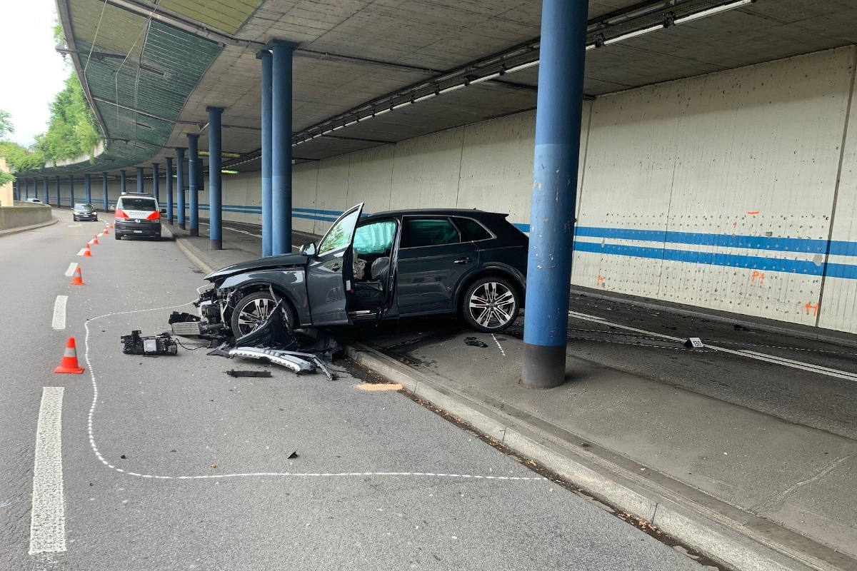 Stadt Zürich – Verkehrsunfall fordert Verletzten