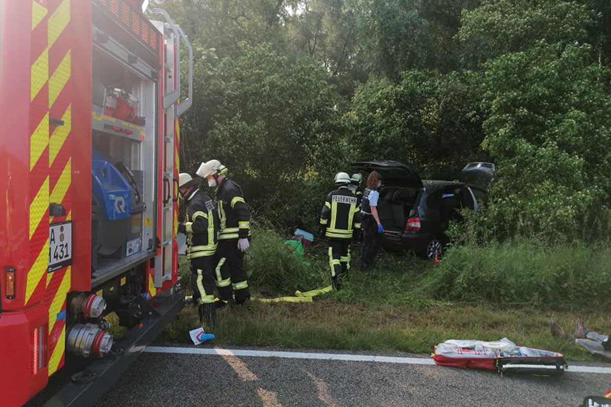 Mutmaßlich lag dem Unfallgeschehen und dem Versterben eine medizinische Ursache zu Grunde