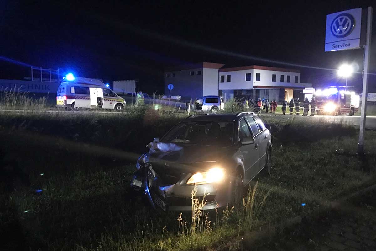 Unfall mit Alkolenker in Andrichsfurt