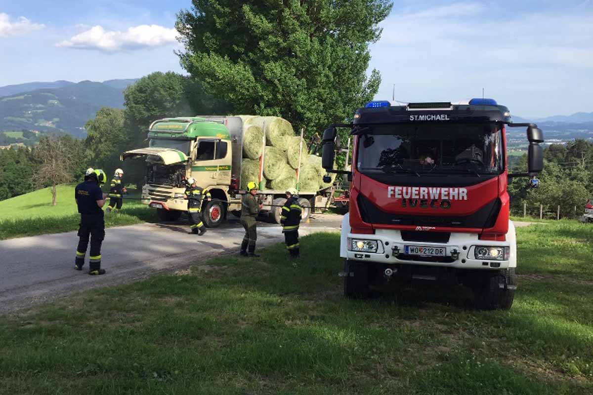 Fahrzeugbrand in Wolfsberg