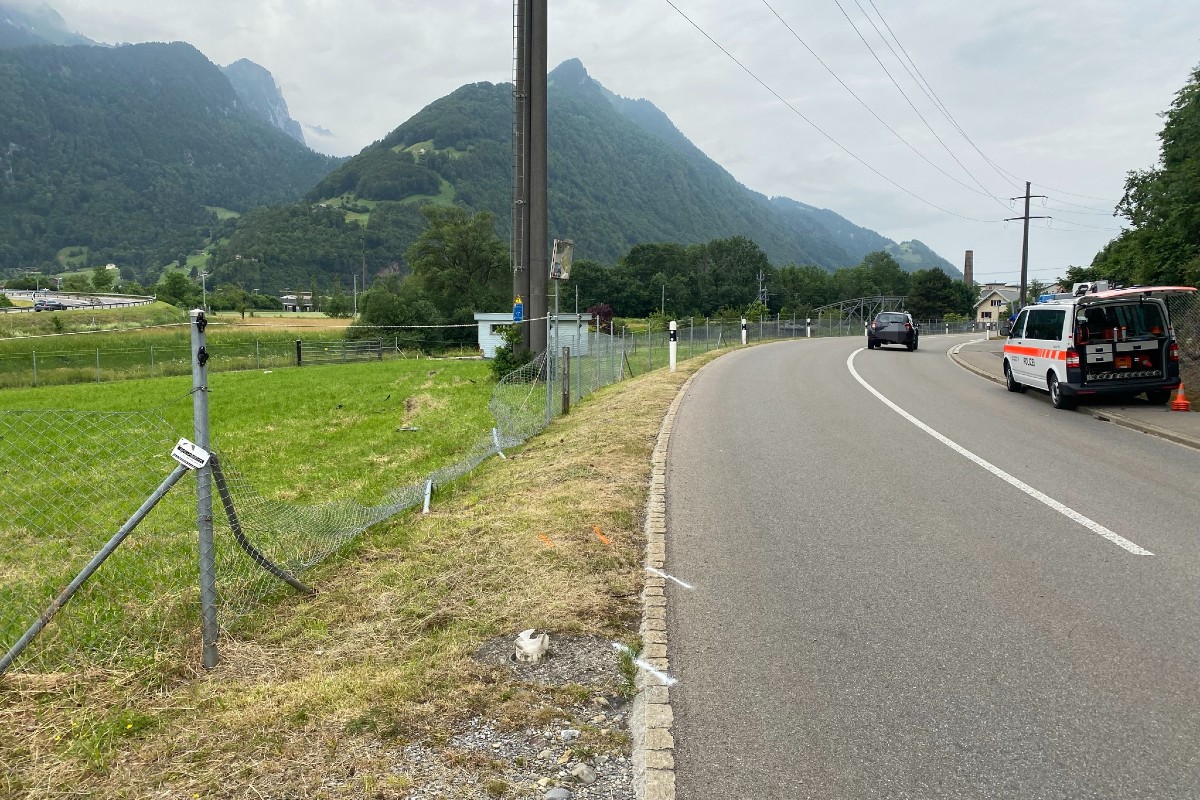 Der Lenker hatte einen Führerschein auf Probe.