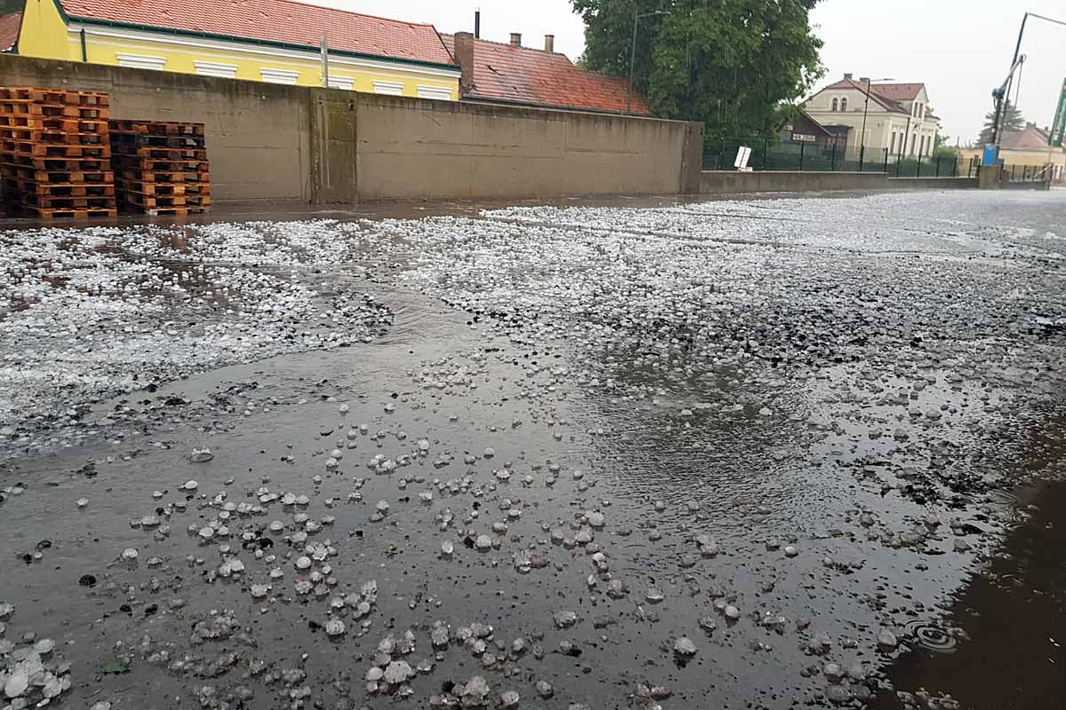 Massives Unwetter über den gesamten Bezirk Hollabrunn
