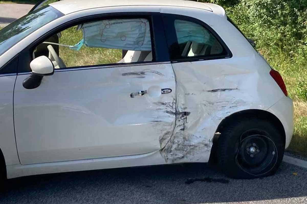 Der Verkehr wurde kurzzeitig in beide Richtungen gesperrt