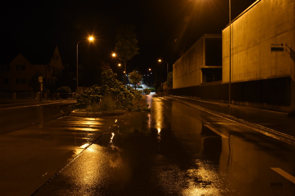 Buchs SG - Fahrunfähig Totalschaden verursacht