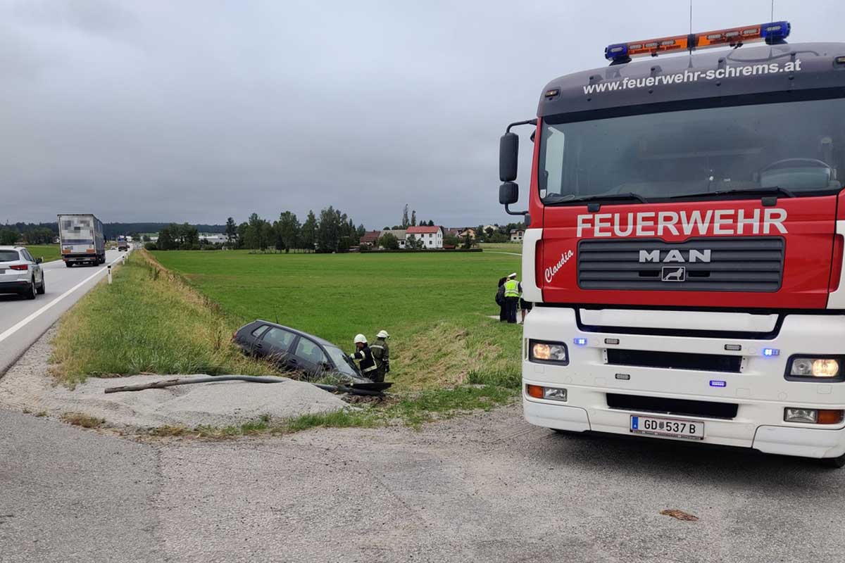 Unfall in Kirchberg