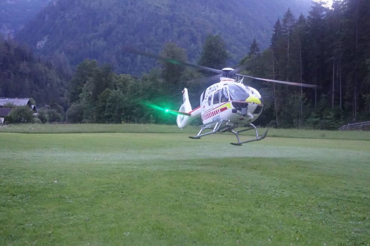 Flugunfall bei Notlandung in Lofer