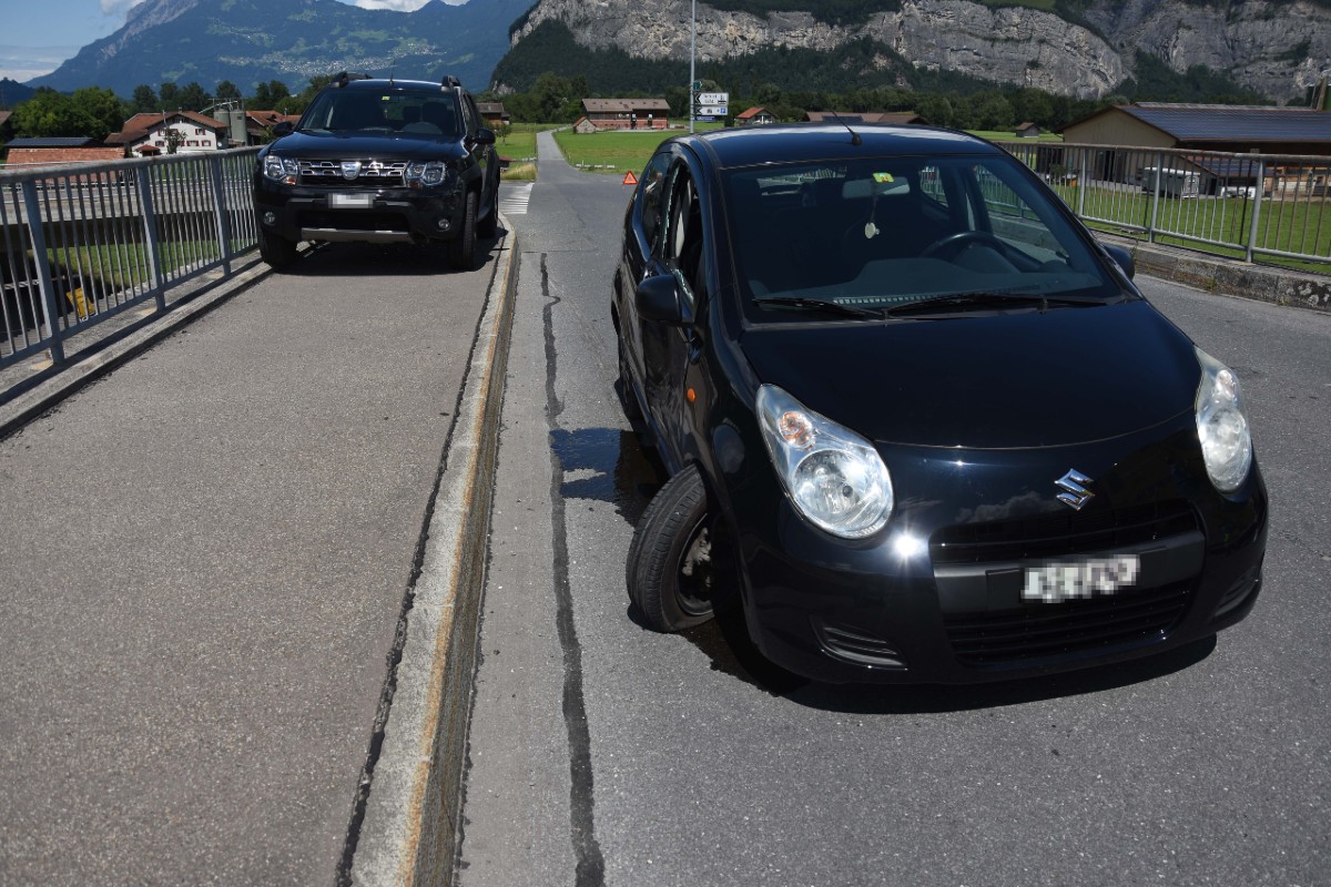 Mels SG - Verkehrsunfall wegen Vortrittmissachtung