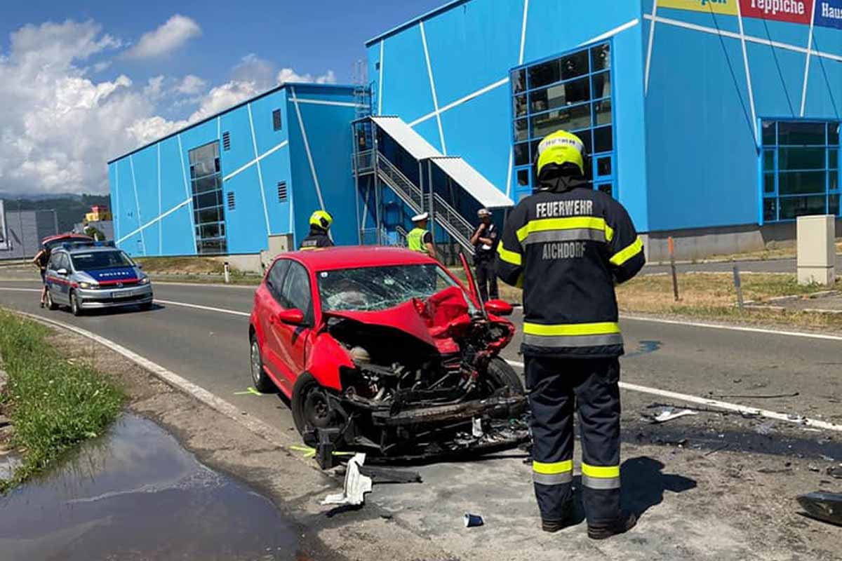 Unfall in Aichdorf