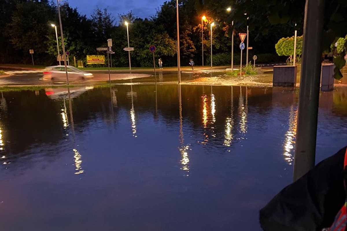 Unwetter in Sprockhövel