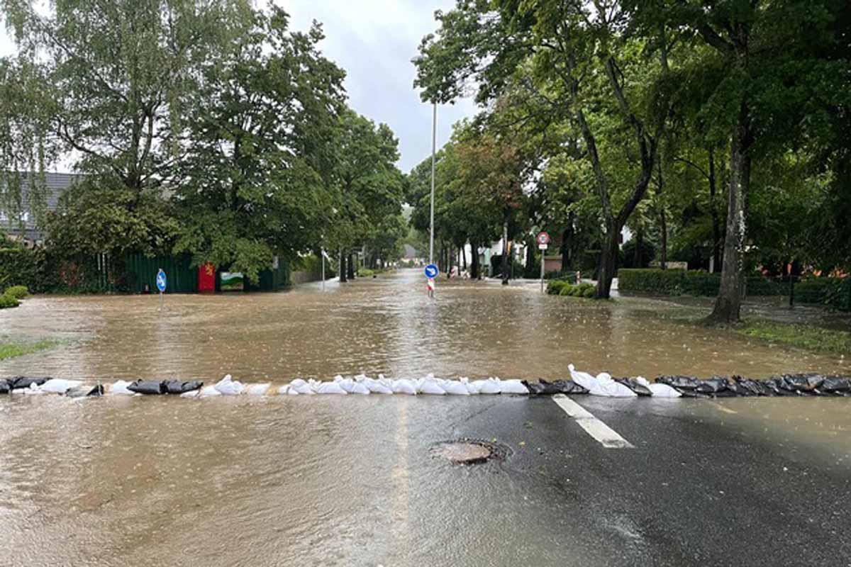 In der Nacht auf den 15.07.2021 war es zu schweren Überflutungen und Schäden im gesamten Stadtgebiet gekommen