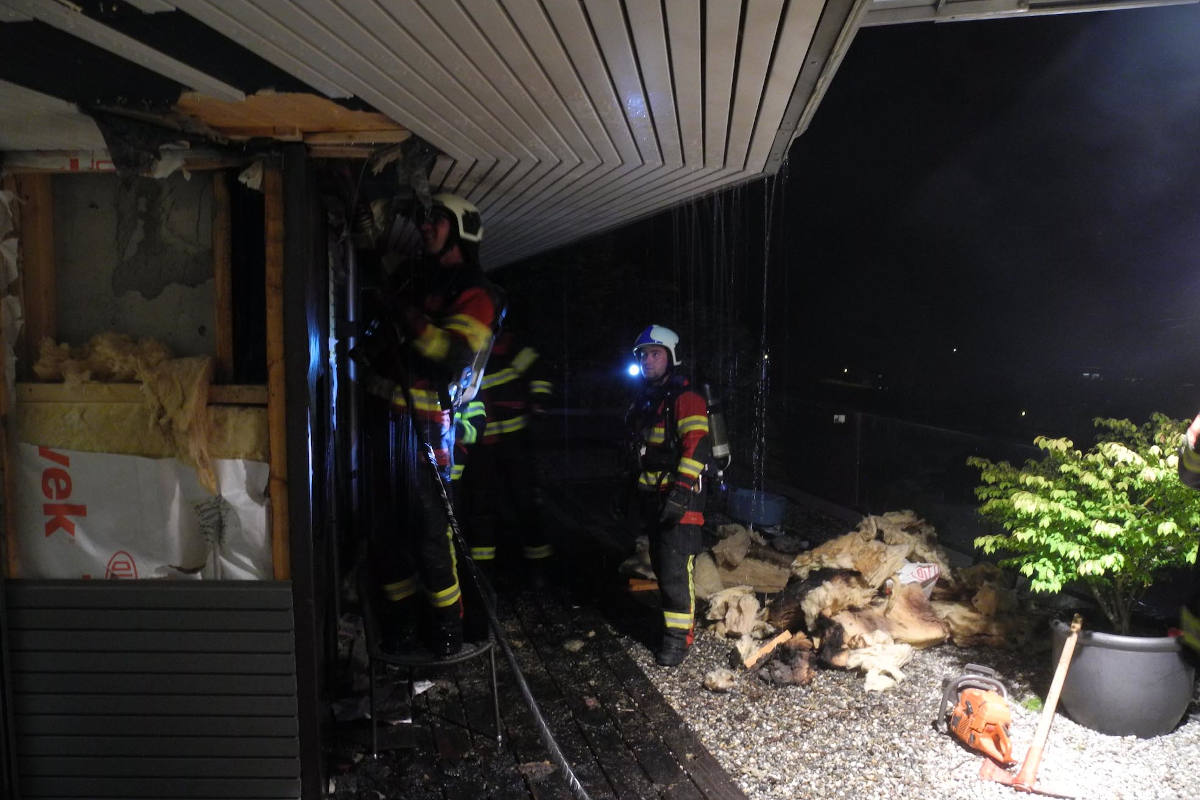 Bäch und Euthal SZ – Brände in der letzten Nacht