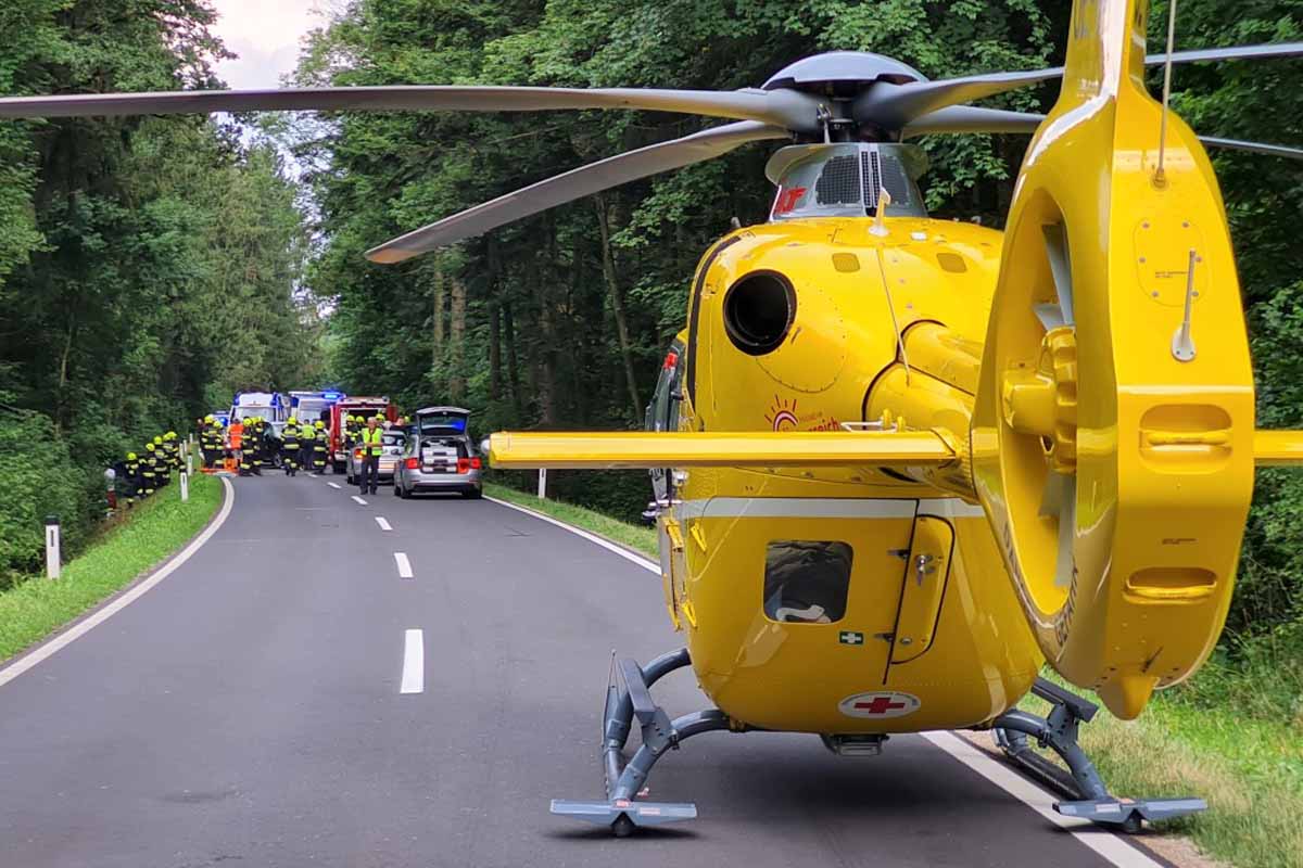 Schwerer Unfall in Steinberg-Rohrbach