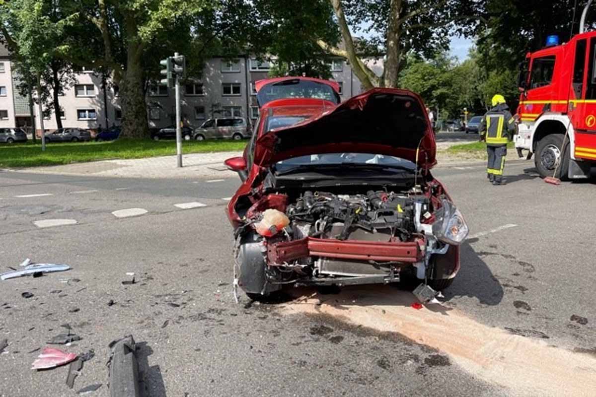 Schwerer Unfall in Gelsenkirchen