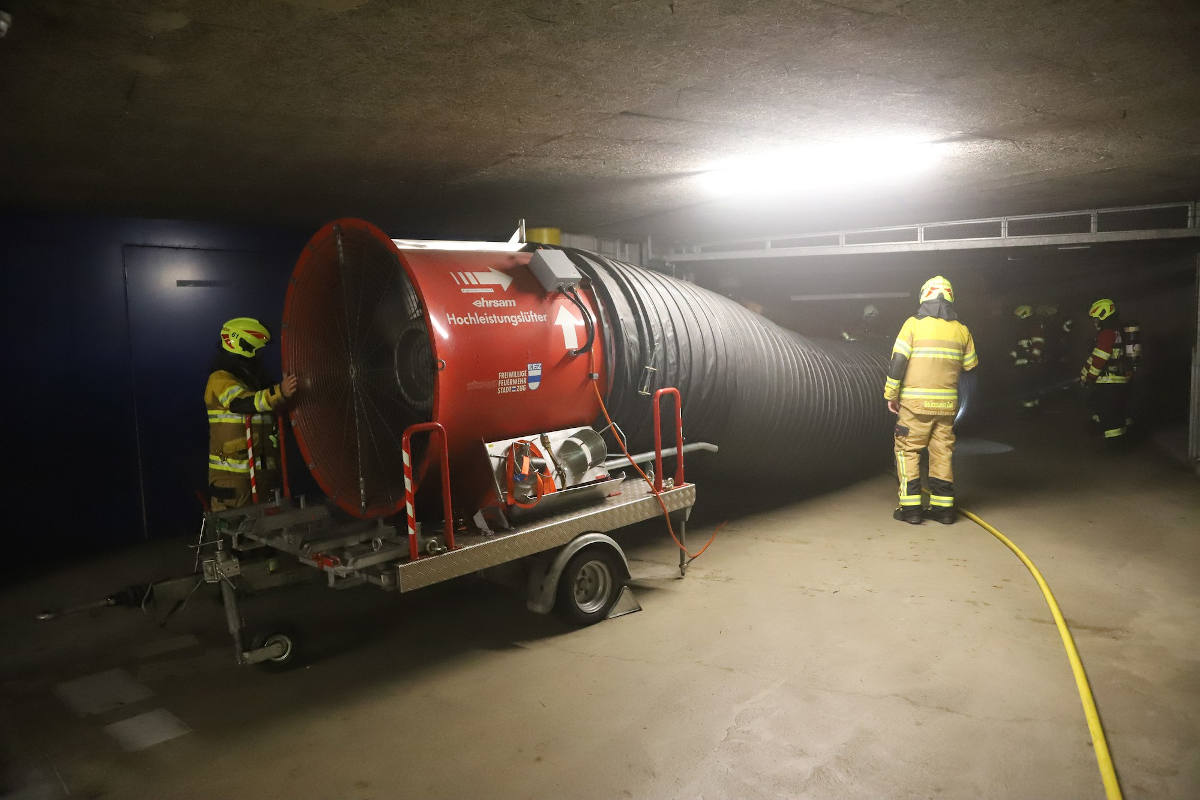 Grosslüfter der Stützpunktfeuerwehr Zug