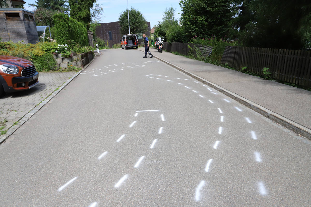 Kontrolle über Auto verloren und in Betonmauer geprallt in St.Gallen