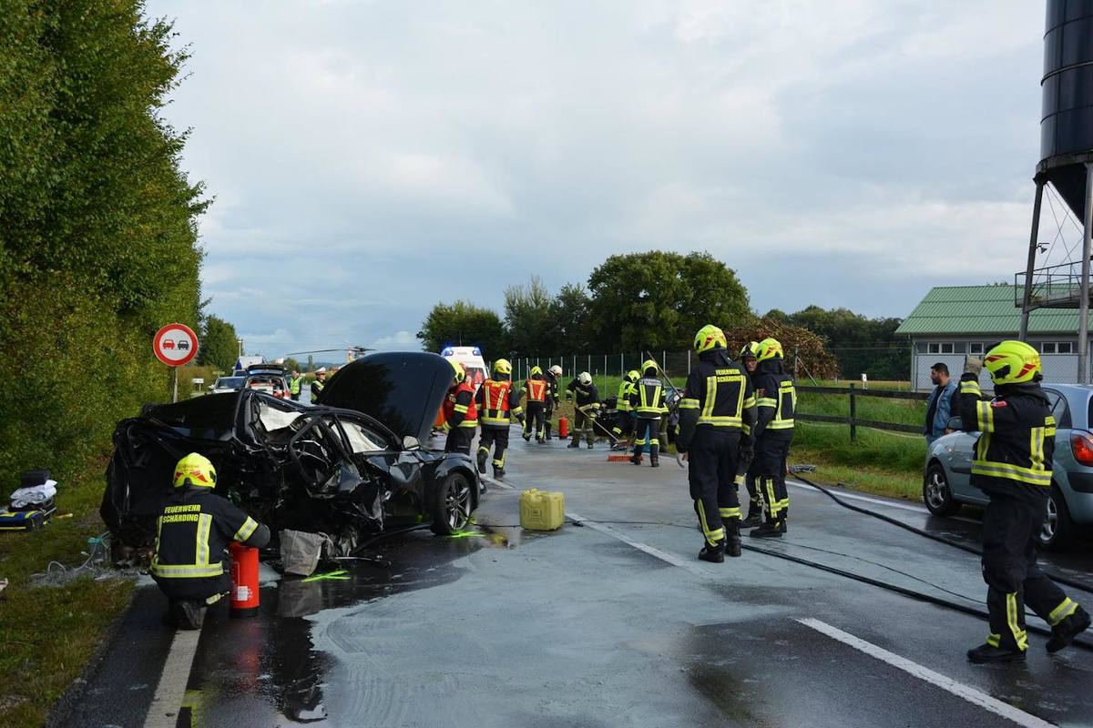 Missglücktes Überholmanöver – ein Schwerverletzter