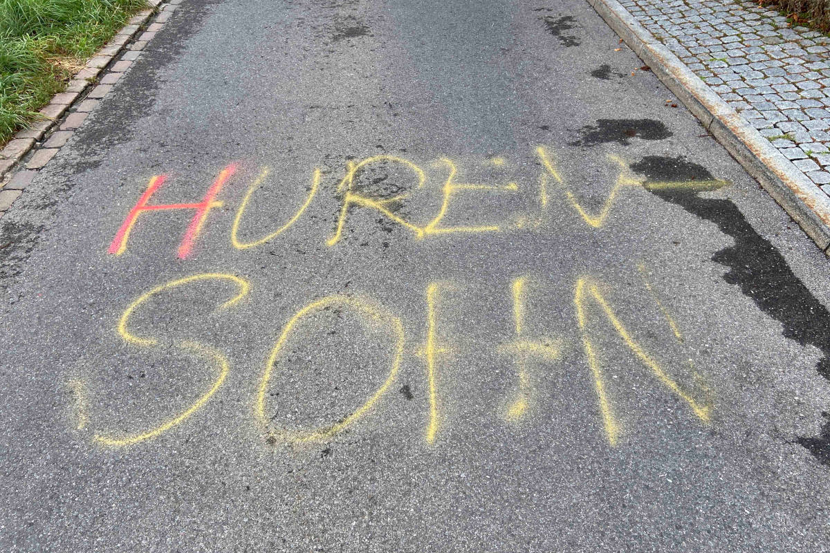 Sprayereien in Menziken AG