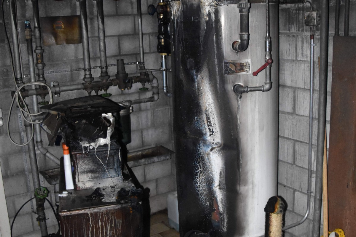 Brunnadern SG - Zwei Personen nach Boilerbrand leicht verletzt