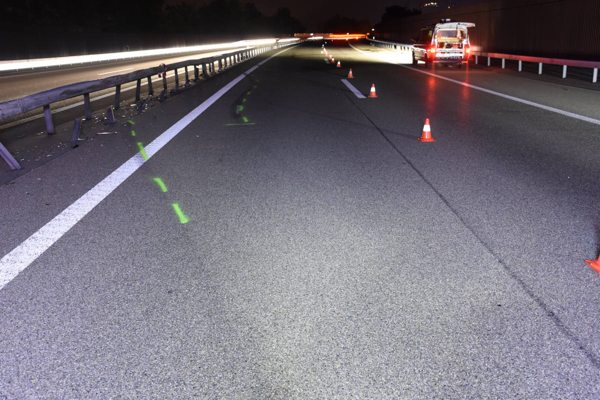 A3 Sargans SG – Autofahrer verursacht Unfall auf Autobahn