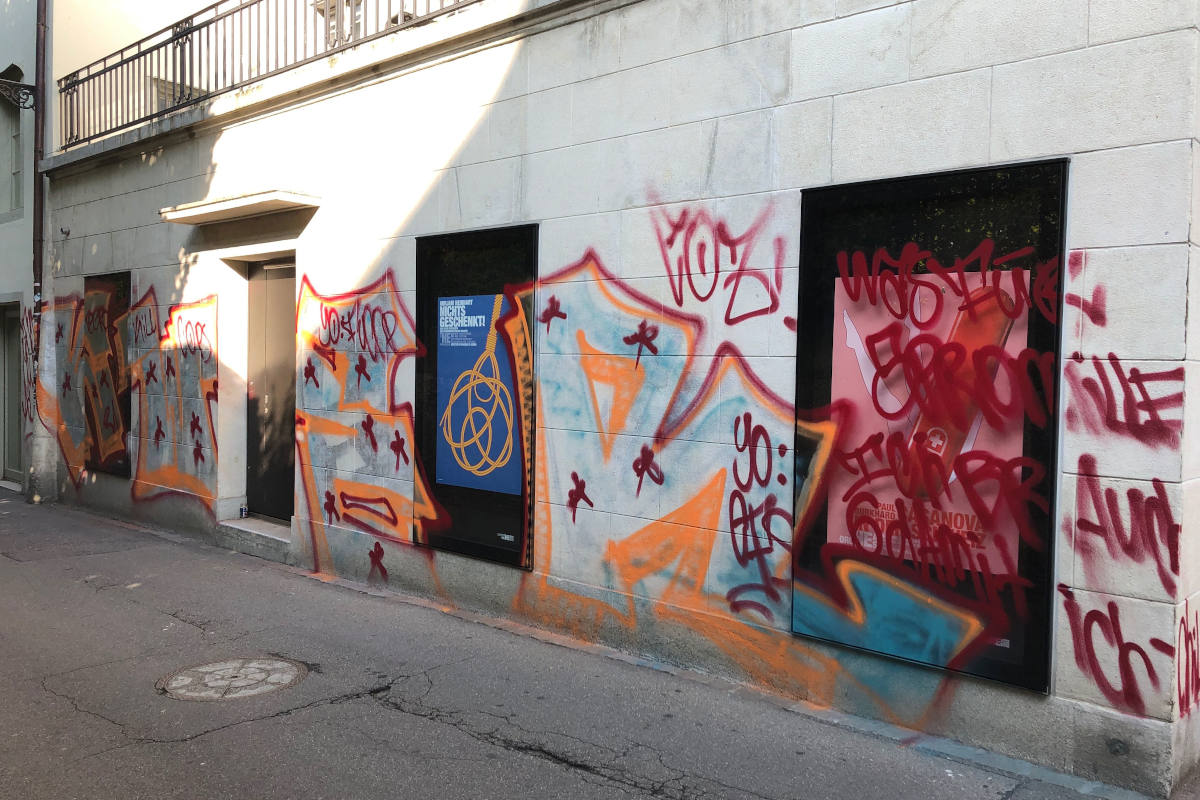 Vandalismus in Solothurn – Sachbeschädigung durch Sprayereien