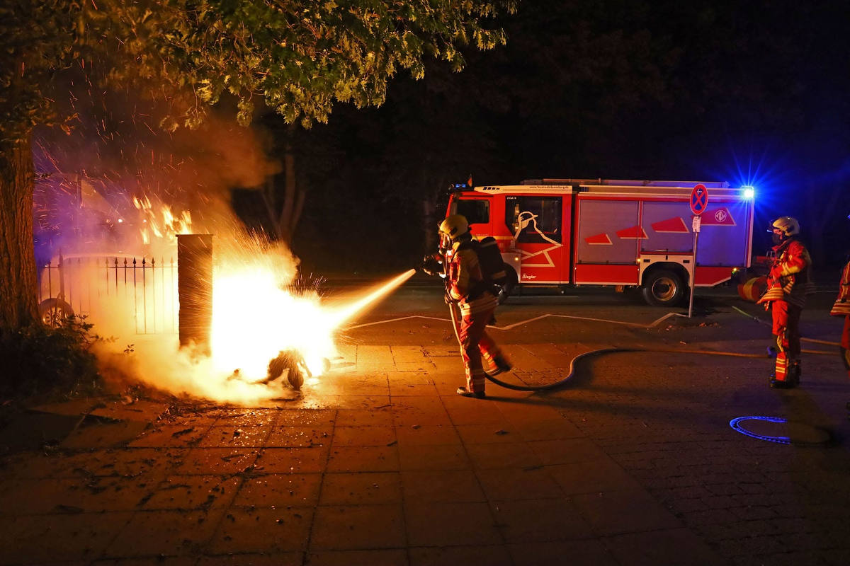 Serie von Brandstiftungen in Lüneburg