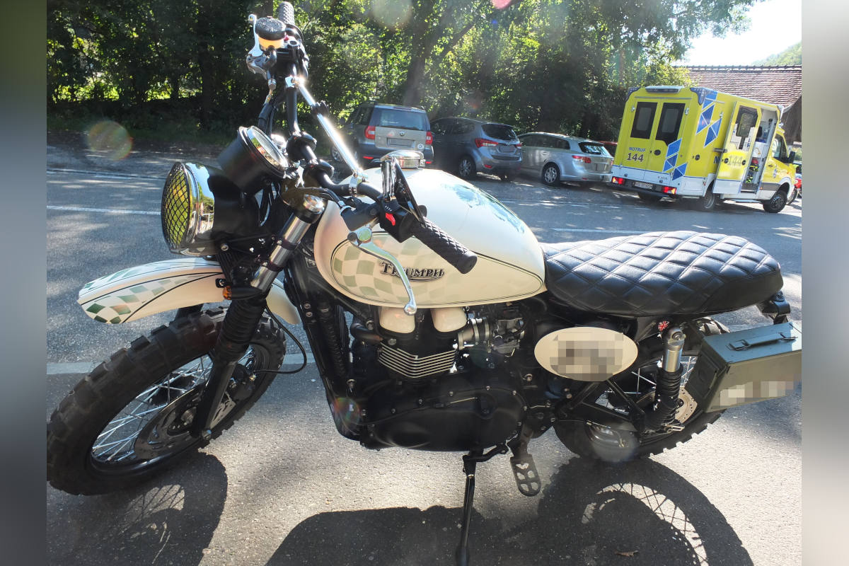 Oberriet SG – Unfall zwischen Motorrädern