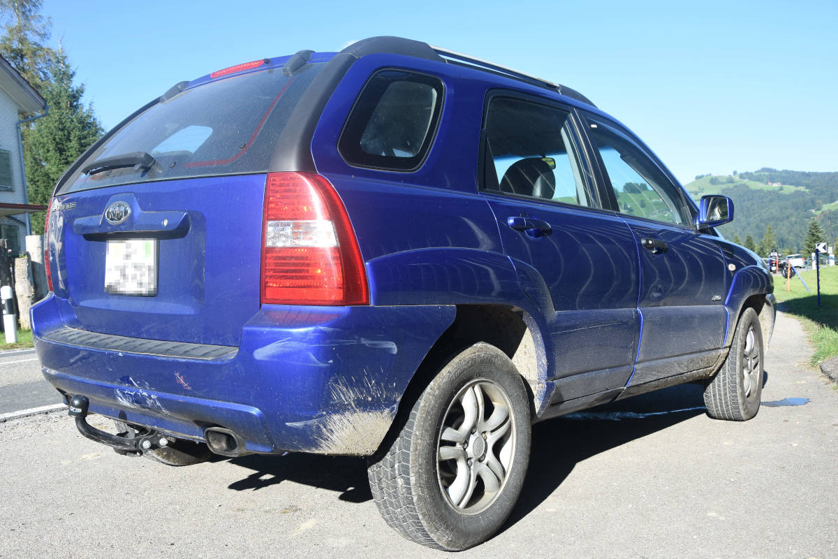 Wattwil SG – Auffahrunfall mit Motorrad