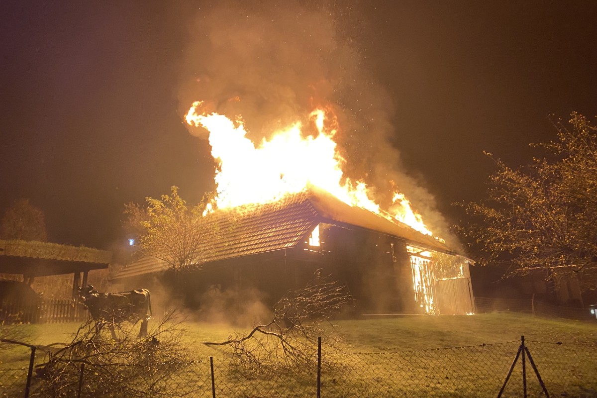 Die Brandursache ist noch unklar.