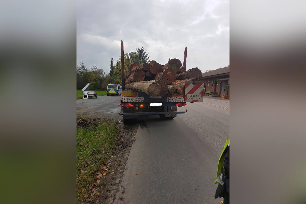 Cuxhaven – LKW-Kontrollen führen zu diversen Überladungen