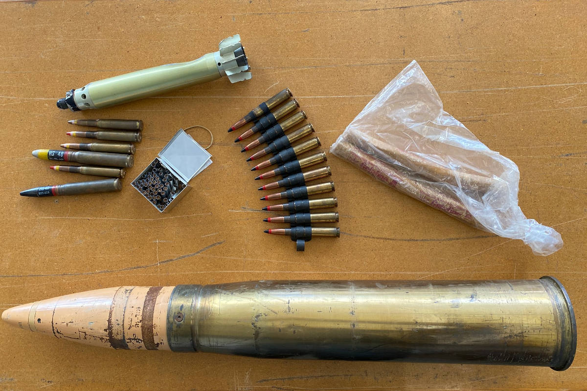 7,5 Tonnen Waffen zur Vernichtung abgegeben