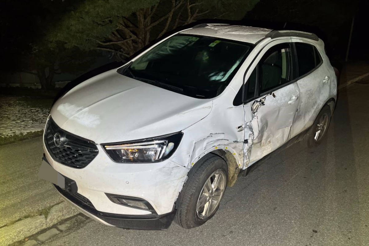 Kirchberg SG – Streifkollision zwischen zwei Autos