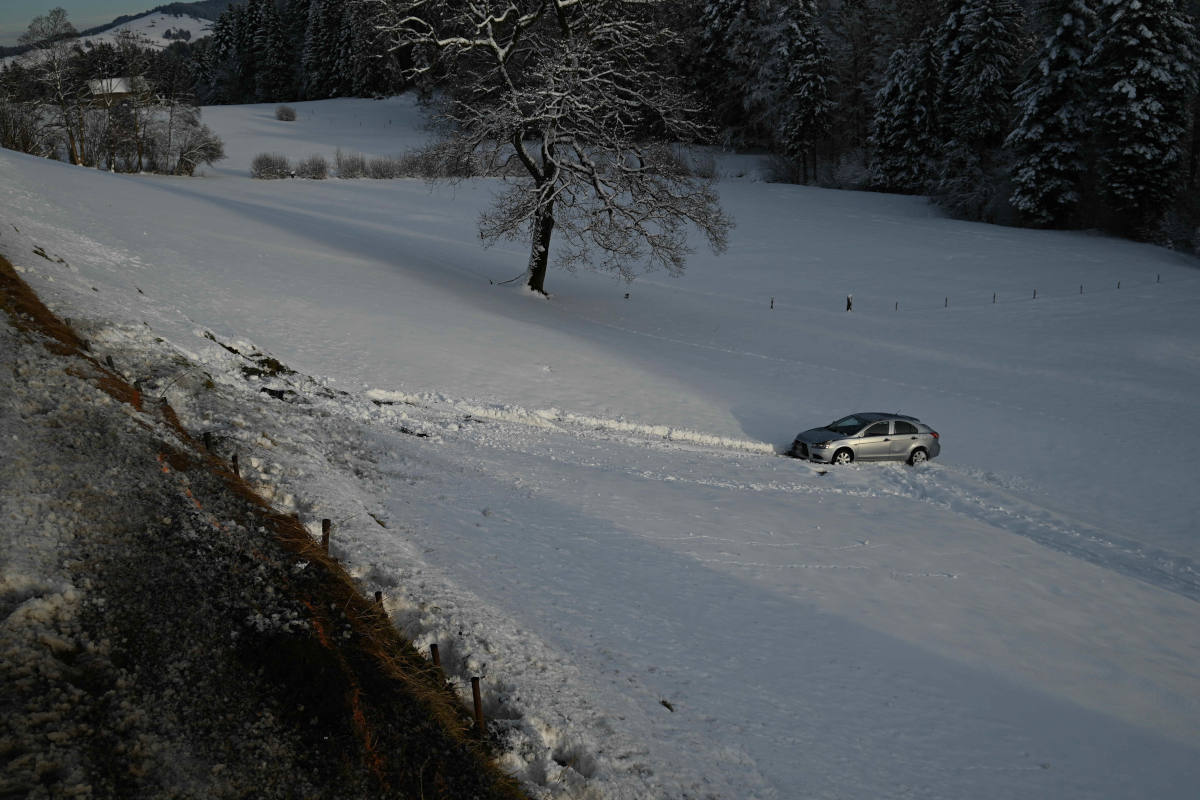 Ricken SG – Auf Böschung überschlagen