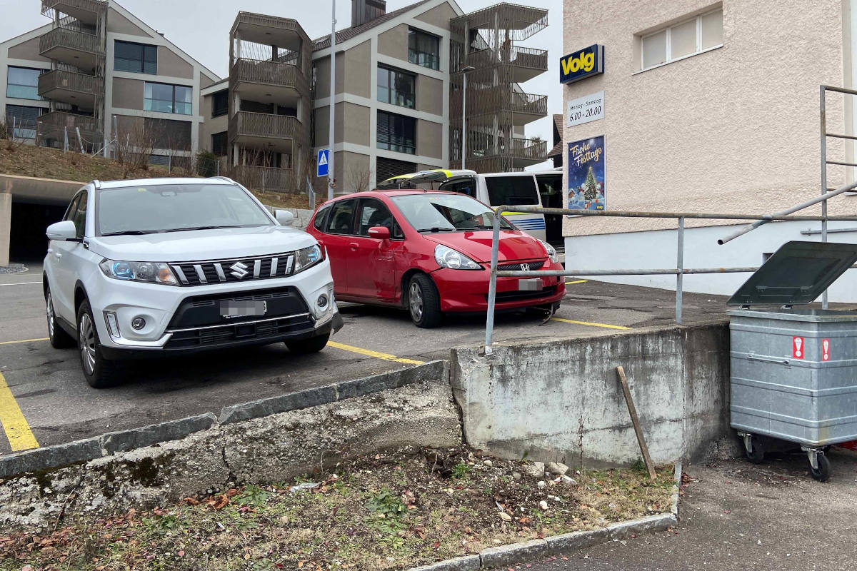 Unfallörtlichkeit in Oberlunkhofen