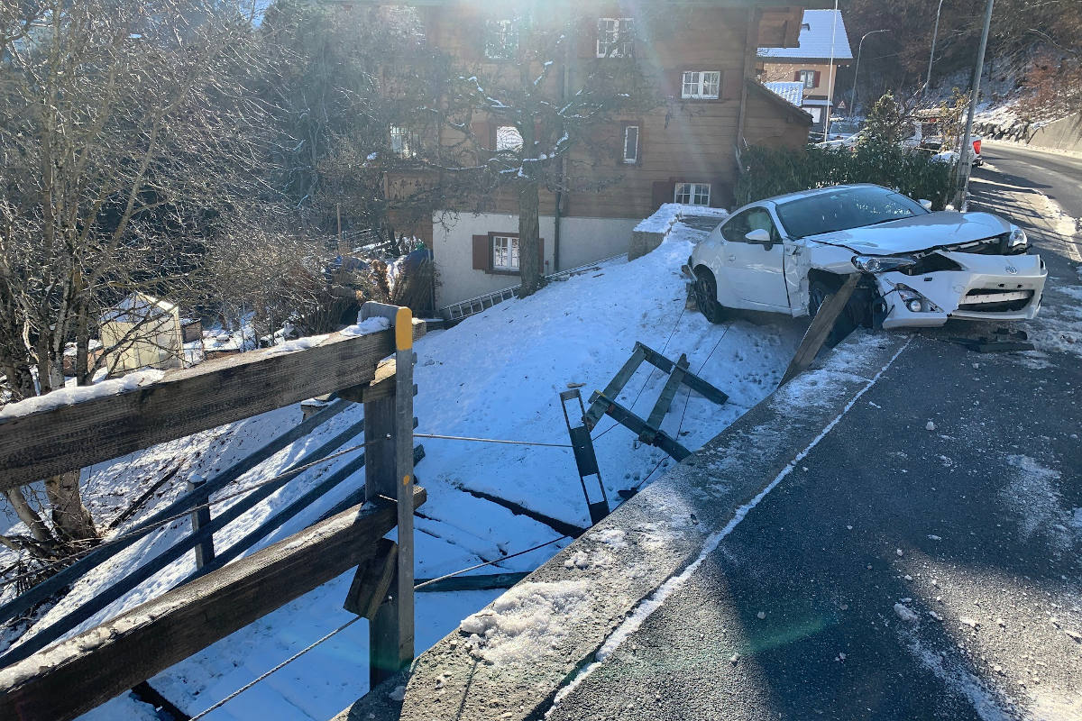 Chur GR – Junglenker verursacht Totalschaden