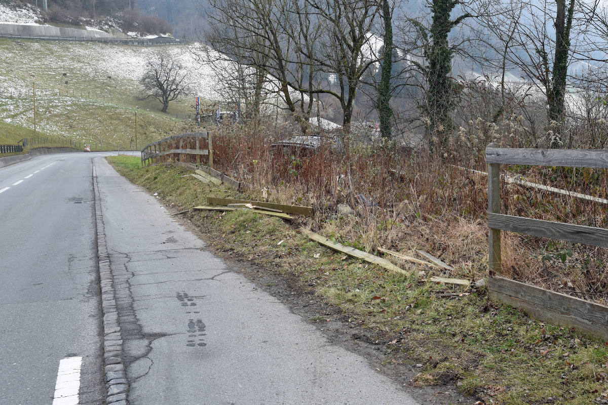 Selbstunfall unter Einfluss von Alkohol