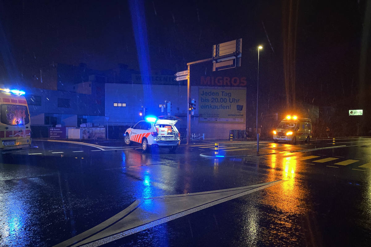 Fussgänger angefahren und schwer verletzt