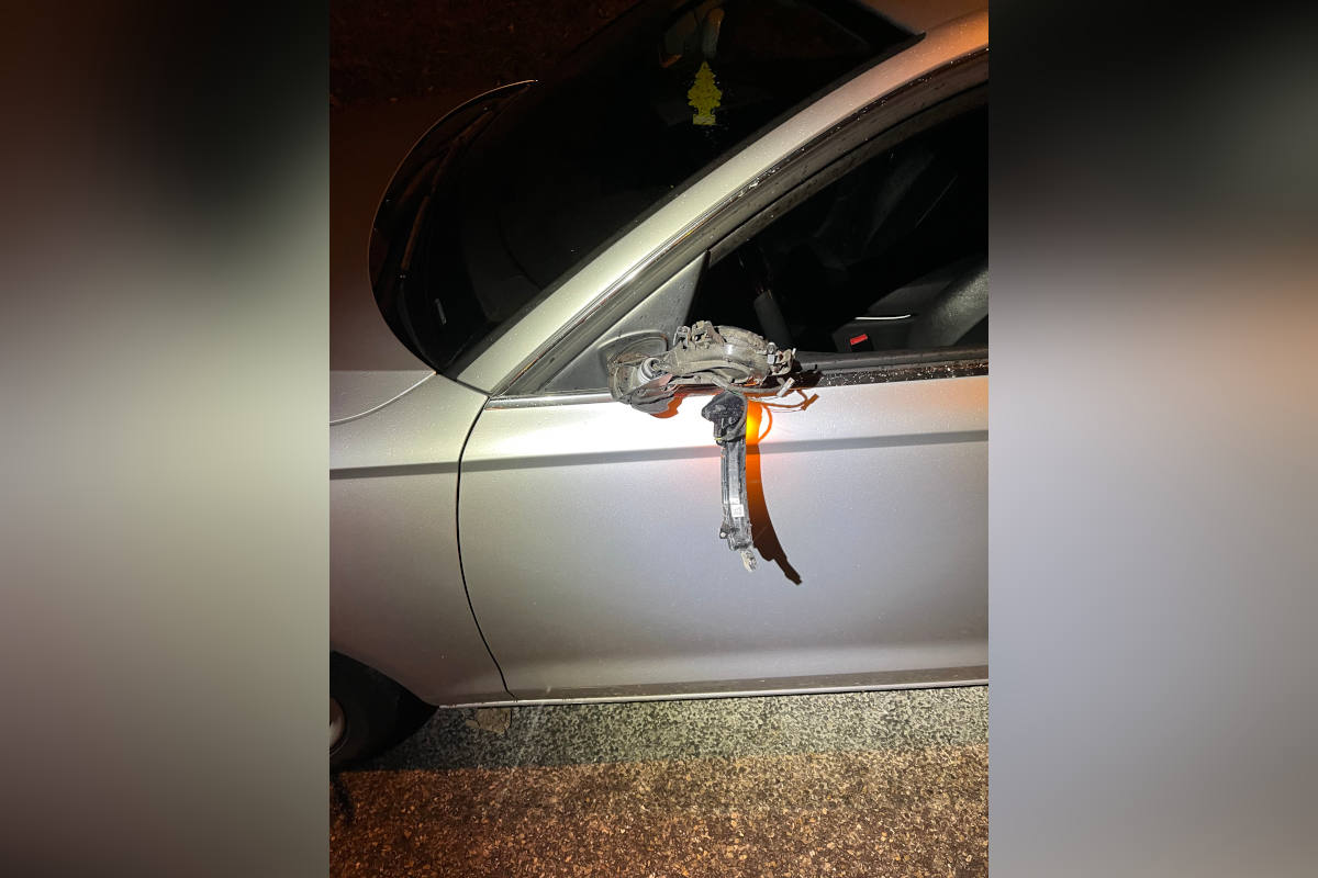 Streifkollision unter Alkoholeinfluss