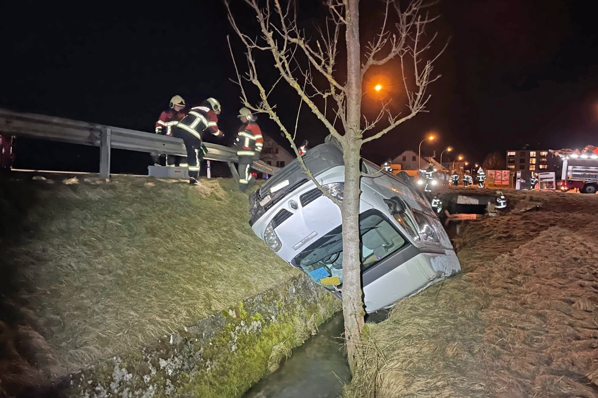Beromünster LU - Alkoholisierter Lenker landet in der Wyna