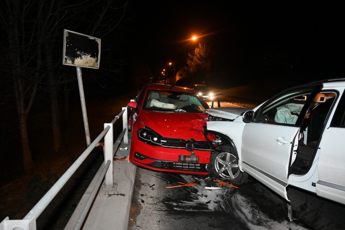 In Schaanwald FL kam es zu einem heftigen Unfall.