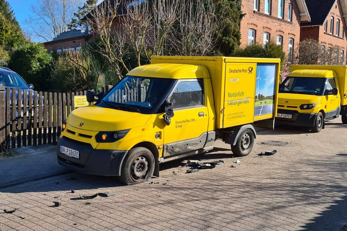 Mehrere Unfälle mit gestohlenem Transporter verursacht