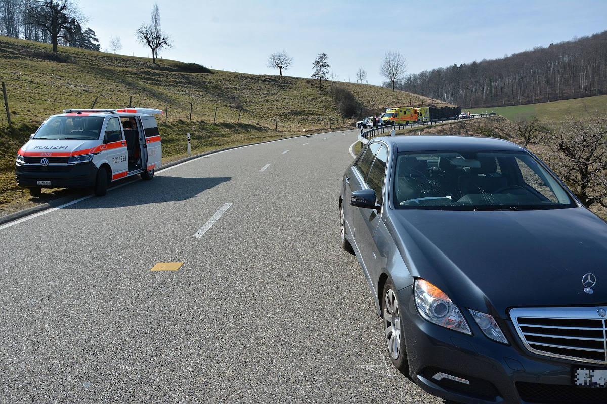 Kollision fordert zwei Verletzte