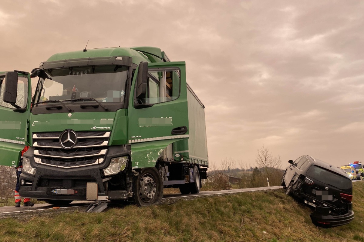 Heftiger Crash in Vilmergen AG.