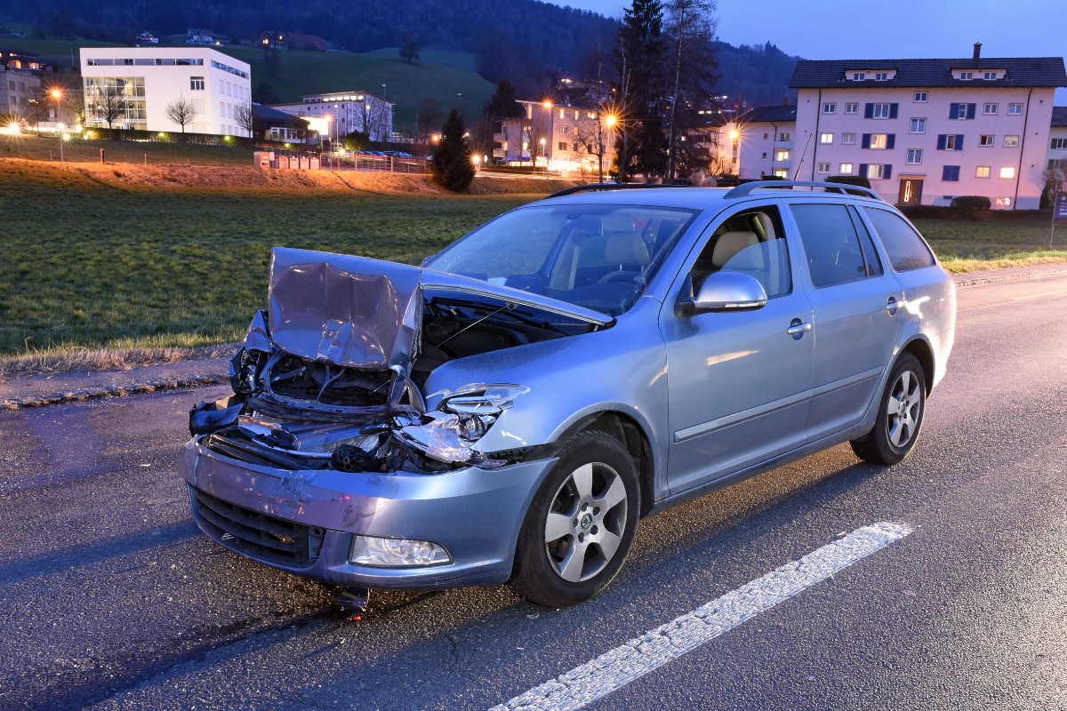 In Dierikon LU kam es zu einem Unfall.