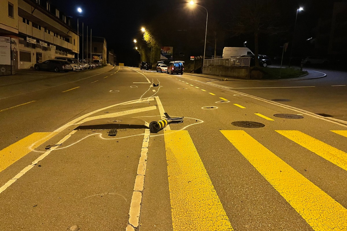 Mittlerer Sachschaden ist entstanden.