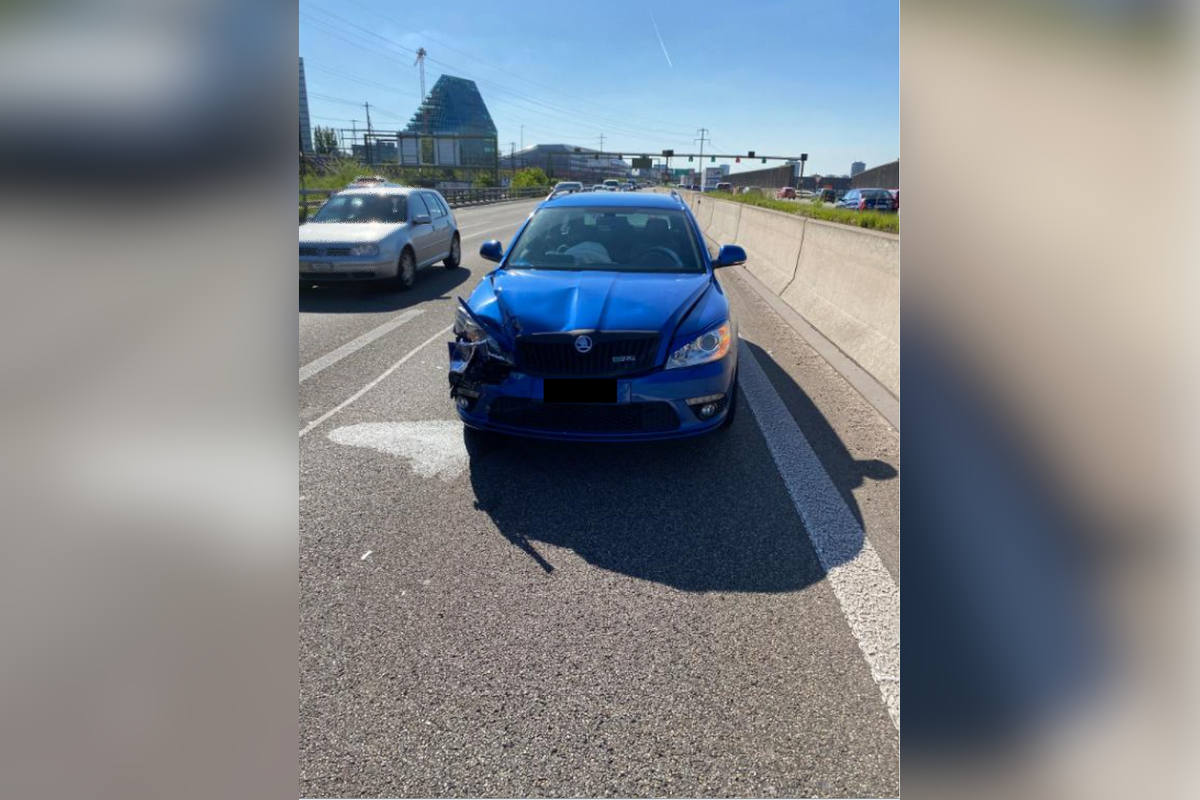 Auffahrkollision mit Folgekollision führt zu massiven Verkehrsbehinderungen auf der A2