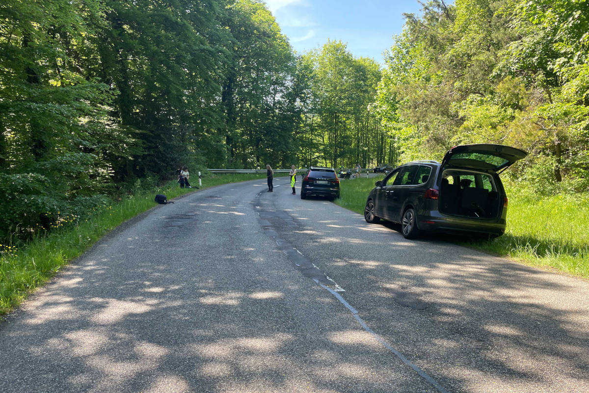 Oberhof AG – Frontalkollision zweier Motorräder