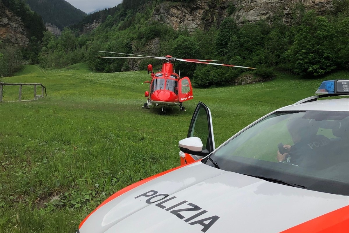 Drama in Rossa GR - Berggänger stürzt ab und stirbt