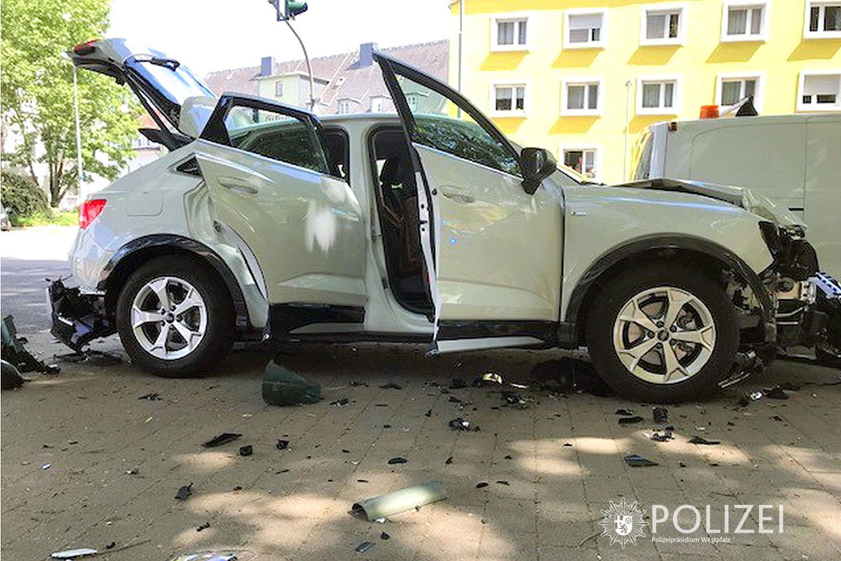 Kaiserslautern – Zwei Unfälle innerhalb weniger Minuten