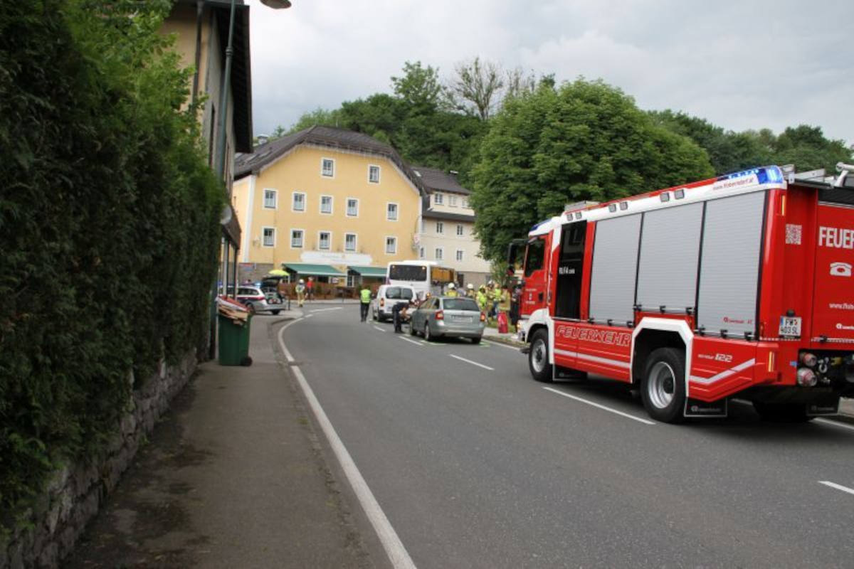 Verkehrsunfall in Oberndorf bei Salzburg