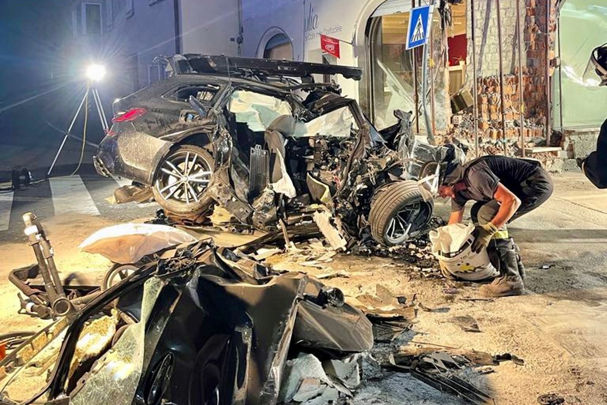 Horrorunfall in Mails im Südtirol.